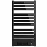 Cecotec Elektrischer Badheizkörper Ready Warm 9790 Ceramic Towel. 2000 W, LED Bildschirm, Fernbedienung, 24 Stunden Timer, IPX1, Einstellbare Temperatur, Thermostat, Schwarz, 15 m2