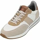 Palado Sneaker Herren Brikas - modische Turnschuhe aus Leder - elegant und bequem - vielseitiger sportlicher Look Beige UK9,5 - EU43