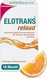 ELOTRANS reload - isotonische Elektrolyt-Glucose-Mischung - Nahrungsergänzungsmittel mit Magnesium, Kaliumchlorid, Cholin und B-Vitaminen - 1 x 15 Beutel