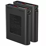 LOTTBUTY Wiederaufladbare Batterien für Beheizbare Handschuhe 5000mAh (2er-Pack)