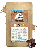koawach Kakaopulver Trinkschokolade – Koffein Kakao mit Guarana Vegan heiße Schokolade Getränk ohne Zucker Energy Drink Backkakao Bio Fairtrade 500g in versch. Sorten (500g, Vollmilch)