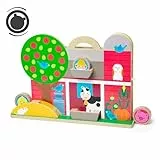 Melissa & Doug - GO Tots Trubel in der Scheune - Holzspielzeug zum Stapeln, Stecken und Spielen, fördert Motorik und Koordination, für Kinder ab 12 Monaten