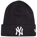 New Era Wintermütze Beanie - Cuff New York Yankees schwarz