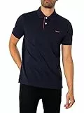 Gant Herren Reg Contrast Pique Rugger Polohemd, Evening Blue, XXL EU