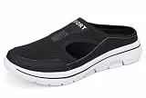 Meik Mangni Hausschuhe Damen Herren Clogs Leichte Schwarz Gr.43 EU