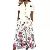 MICKURY Abendkleider Ab 50 Jahre Mode Für Frauen 60 Jahren Damen Kleider Xs Sommer Abendkleid Abendkleid Kurz Elegant Schulterfrei Festliche Kleider Damen Für(Rosa-4,XL)