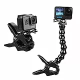 Suptig Flexible Backen, Schwanenhals-Halterung für GoPro Hero 13 Hero 12 Hero 11 Hero 10 Hero 9 Hero 8 Hero 7 Hero 6 Hero 5 Hero 4 Session Hero 3+ Hero 3 Arlo Pro Arlo Go Action-Kameras