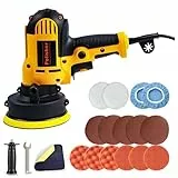 Poliermaschine, 700W Auto Poliermaschine Set, 600–3700RPM Variable Geschwindigkeit Leichte Auto Poliermaschine mit 19 Zubehörteilen für die Autopflege, Polieren und Reinigen