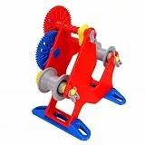 Hyuduo 3D-Drucker-Filamentwickler, Handgekurbelter 1-kg-Spulenwickler mit Gleichmäßiger Spule, Abnehmbares Modulares Design für 3D-Druck-Hobbyisten