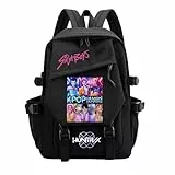 Korean Idol Demon Movie Schulrucksack Teenager, Leichter Schultasche,Daypack mit GroßEm FassungsvermöGen Modisch Rucksack