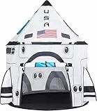 JOYIN Raketen Kinderzelt für Drinnen Spielzelt Kinder Pop up Spielzelt Kids Indoor Outdoor Weltraumzelt Tragbares Kinderspielzelt mit Tragetasche, Geschenk für Kinder