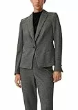 Comma Damen 2138430 Blazer, 99R7 schwarz, 40