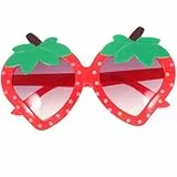 SOIMISS Erdbeer-, Retro, lustig, modisch, niedlich, Kostüm, Party, Brille, Mottoparty, Kostüme, Zubehör für Damen und Herren