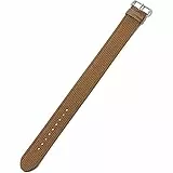 Generisch Ersatzarmband kompatibel mit dem Hume Health Band,gewebtes Nylon-Schlaufenarmband,komfortabler,verstellbarer Soft-Schnallenverschluss für sicheren Halt,angenehmer den ganzen Tag (Braun)
