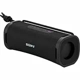 Sony ULT Field 1 - Kabelloser tragbarer Bluetooth-Lautsprecher mit ULT Power Sound, kraftvollem Bass, IP67, wasserdicht, staubdicht, stoßfest, 12h Akku, klare Gesprächsqualität, Outdoor- Schwarz