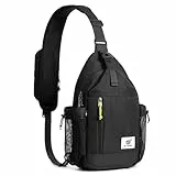SKYSPER Schultertasche Brusttasche Sling Bag Herren Umhängetasche diebstahlsichere Stilvolle männerhandtasche mit verstellbarem Schultergurt Wander Reise Alltag Outdoor