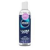 MY.SIZE Lube Me 2in1 Gleitgel | Gleitmittel geruchsneutral | Wasserbasiertes Playgel | Lubricant Gel für Toys & Latexkondome geeignet | 250 ml