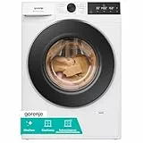 Gorenje W5G484A3P1 Waschmaschine mit Dampffunktion /8 KG /1400 U-Min/ConnectLife /15 Programme/UltraClean/AquaStop/SteamTech /30% besser als Energieeffizienzklasse A/Weiß