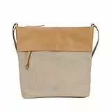 Gerry Weber - Schultertasche Damen, Umhängetasche in Beige, Handtasche mit Reißverschluss