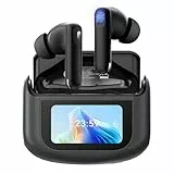 Blackview Airbuds 12 Bluetooth Kopfhörer mit Touchscreen, Drahtlose In-Ear Kopfhörer mit ANC/ENC Geräuschunterdrückung, IPX7 Wasserdicht, 40 Stunden Akkulaufzeit, Bluetooth 5.4 (Schwarz)