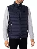 GANT Herren Light DOWN Vest Weste, Evening Blue, M