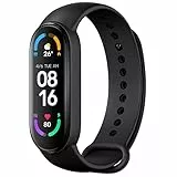 Xiaomi Mi Smart Band 6, Fitness- & Aktivitätstracker (1,56 AMOLED Display, 30 Trainings Modi, SpO2 tracking, Schlaf- und Pulsüberwachung, 14 Tage Batterielaufzeit, 5ATM Wassergeschützt, Mi Fit App)