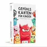 Edubini Gefühlskarten für Kinder [30 Karten + Erklärtexte] - Emotionskarten für Selbstregulation und EIN gutes Gefühl - (pädagogisch wertvoll) - Gefühlsmonster für gefühlsstarke Kinder