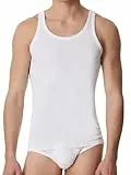 Schiesser® 4er - Pack Herren Unterhemden, Achselhemden, Tank Top, Weiß, Gr. 5, 6, 7, 8, 9, Neu (6 / (L))