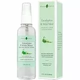 Eukalyptus und Wilde Minze Raumspray und Kissenspray, hergestellt aus reinen ätherischen Ölen, 100% natürliches Duftspray, entspannender Raumduft, Schlafspray, Lufterfrischer (120 mL)