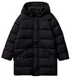 United Colors of Benetton Jungen Giubbotto 2wu0cn017 Jacke, Schwarz, 130 cm