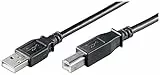Goobay USB Kabel (A-Stecker auf B-Stecker) schwarz 3m, 68901