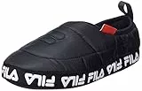 FILA Herren Comfider Hausschuh, Schwarz, 46 EU