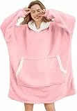 Gentlewarm Hoodie Decke, superweiche, warme, tragbare Decke, bequemer Riesentaschen-Hoodie, übergroßer, weicher Plüsch-Decken-für alle Kinder, Männer, Frauen