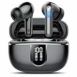 Bluetooth Kopfhörer, In Ear Kopfhörer Kabellos Bluetooth 5.4 Kabellose Kopfhörer mit 4 Mic, 2025 Kabellose Kopfhörer 50 Std ENC Noise Cancelling Earbuds Tiefer Bass, IP7 Wasserdicht Ohrhörer, USB-C