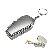 JEYORZY 1 Stück Taschenaschenbecher, Taschenaschenbecher Geruchsdicht, Tragbarer Aschenbecher für Zigaretten, Aschenbecher für Unterwegs, Reiseaschenbecher, Aschenbecher To Go für Reisen, Camping