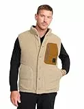 RevolutionRace Rollick Reversible Vest für Herren, 2-in-1-Wendeweste für den täglichen Gebrauch und alle Outdoor-Aktivitäten, Rubber, S