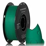 Matte PLA Filament 1.75mm, TINMORRY PLA 3D Druck Filament, Kompatibel mit Bambu Lab FDM 3D Drucker, 1 KG 1 Spule, Spinat Grün