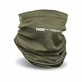 PUMA WORK WEAR Damen und Herren Multifunktionstuch - Schlauchschal - Halswärmer - Winddicht - Ideal für die Outdoor Arbeit - Oliv