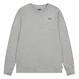 Levi's Kids l/s batwing chesthit tee Jungen Grey Heather 14 Jahre