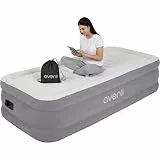 AVENLI Luftmatratze Luftbett selbstaufblasend für 1 Person 191x99x46cm aufblasbare Matratze Gästebett mit integrierter Pumpe extra hohe Liegefläche beflockte Oberfläche für Camping & Zuhause