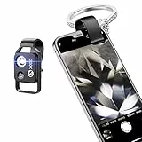 200-faches Handy-Mikroskop und digitale Lupe, kompatibel mit jedem Smartphone, Schwarz