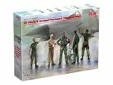 ICM 48087 - 1:48 US Pilots & Ground Personnel (Vietnam War) (5 figures) - Neu