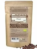 direct&friendly Bio Piment ganz Allspice Gewürz im wiederverschließbaren 150g Nachfüllpack