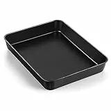 HaWare Antihaft Backblech, Edelstahl Mini Auflaufform Tiefes Ofenblech, Rechteckiges Kuchenform Backform für Brownies/Lasagne/Auflauf, 23,8 x 17,9 x 5 cm, Rostfrei & Schwerlast, Leicht zu Reinigen
