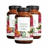 NATURTREU® Frauenstärke Myo Inositol & Mönchspfeffer hochdosiert - Vorteilsbundle 3er Paket - 90 Frauen Vitamine Kapseln mit L-Carnitin, Folsäure, B12 & Eisen - Vitex Agnus Castus, 90 Kapseln