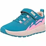 PRIMIGI Gore-Tex Storm GTX 1431066 Mädchen wasserdichte Sneaker, Türkis/Rosa, Gr. 37
