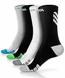 Dovava Dri-tech Compression Crew Socken (4/6 Paar) Komfort Anti-Blasen-Boost Circulation