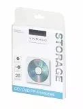 Vivanco CD/DVD Umschläge (25-er Pack) transparent