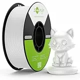 Creality Soleyin PLA Filament Ultra 1,75 mm 3D-Drucker Filament: Hohe Geschwindigkeit 30–300 mm/s, Maßgenauigkeit +/- 0,02 mm, 1kg-Spule (2,2 lbs), for Die Meisten FDM 3D Drucker, Weiß