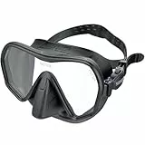 SEAC Ajna, rahmenlose Tauchmaske mit weitem Sichtfeld, 100% Silikonkörper